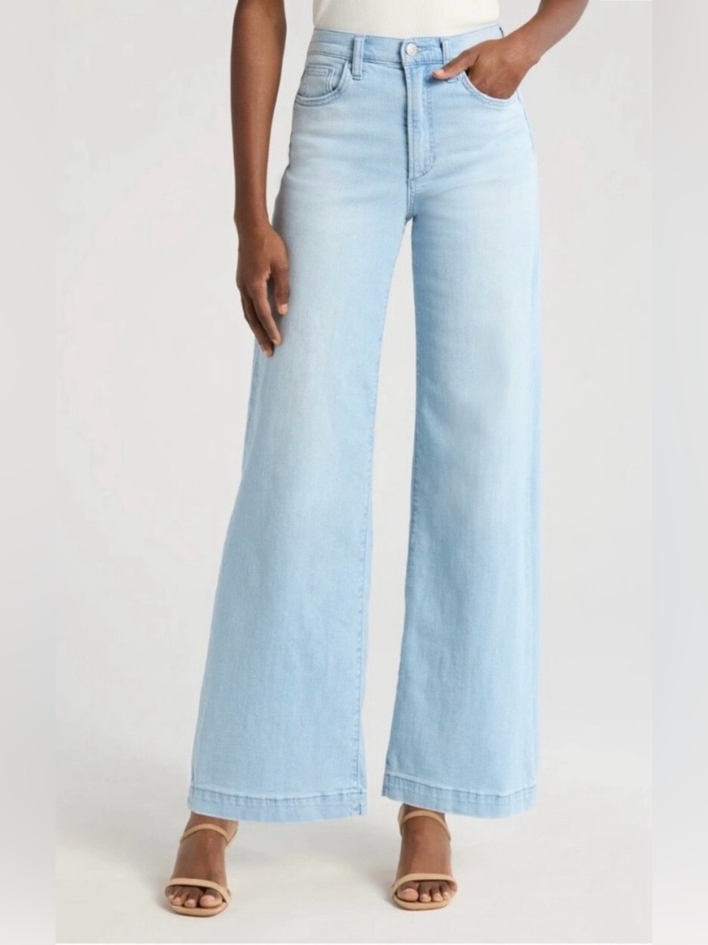 Joe's Jeans Wide-Leg El Savadore High-Rise Jeans, Size 27 - Picture 13 of 13